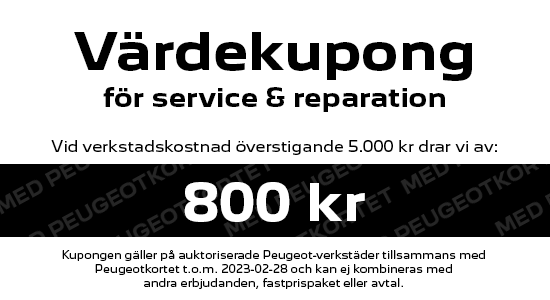 Webkuponger 800kr